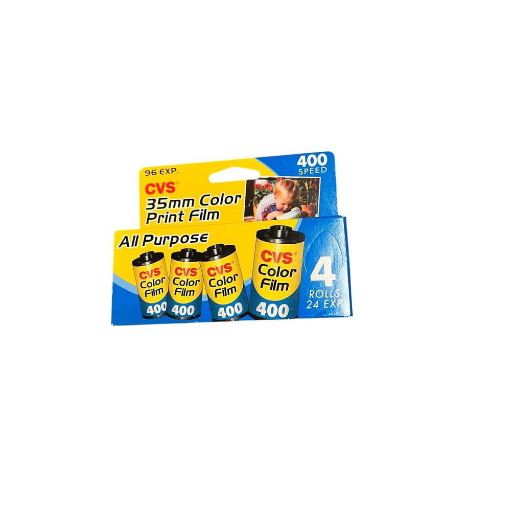 35mm Color Print Film 400 Speed 96 Exposure Brand New Process Before 12-2013
